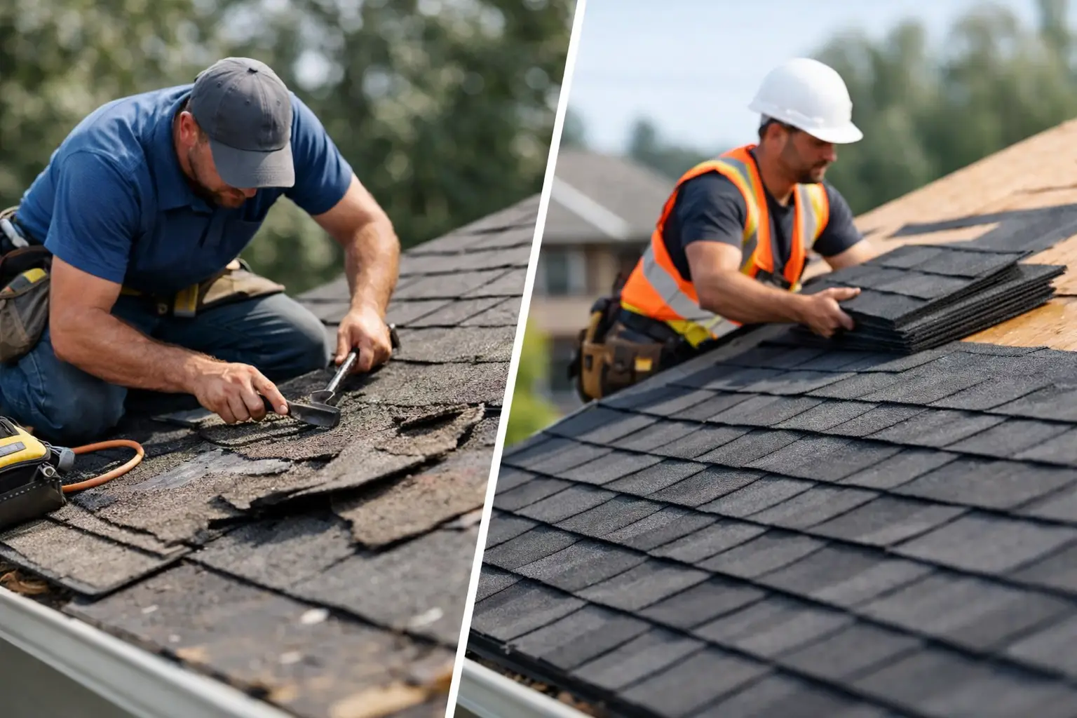 Roof repair or replacement? How to decide.