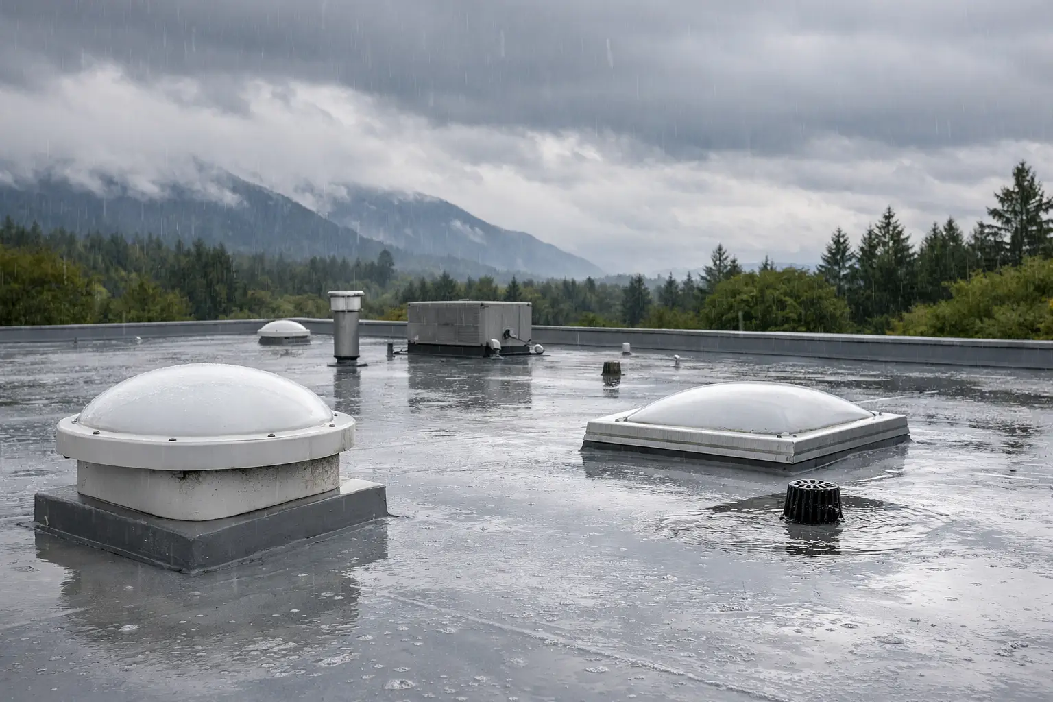 Low Slope Roofing Guide for Wet Climates