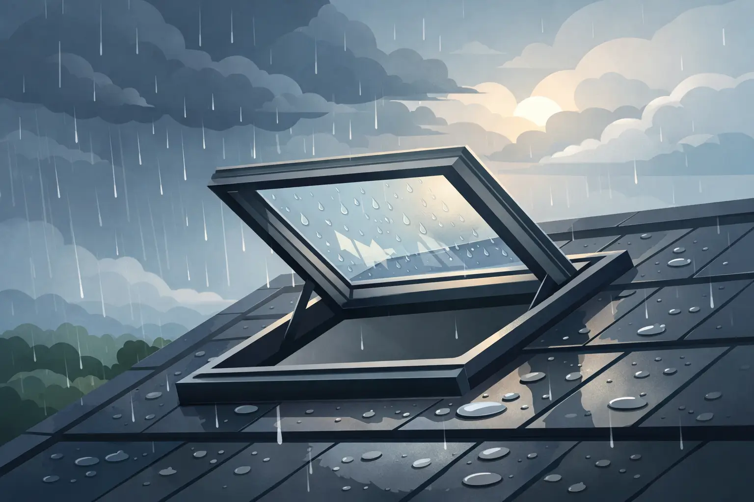 Best Skylights for Rainy Climates