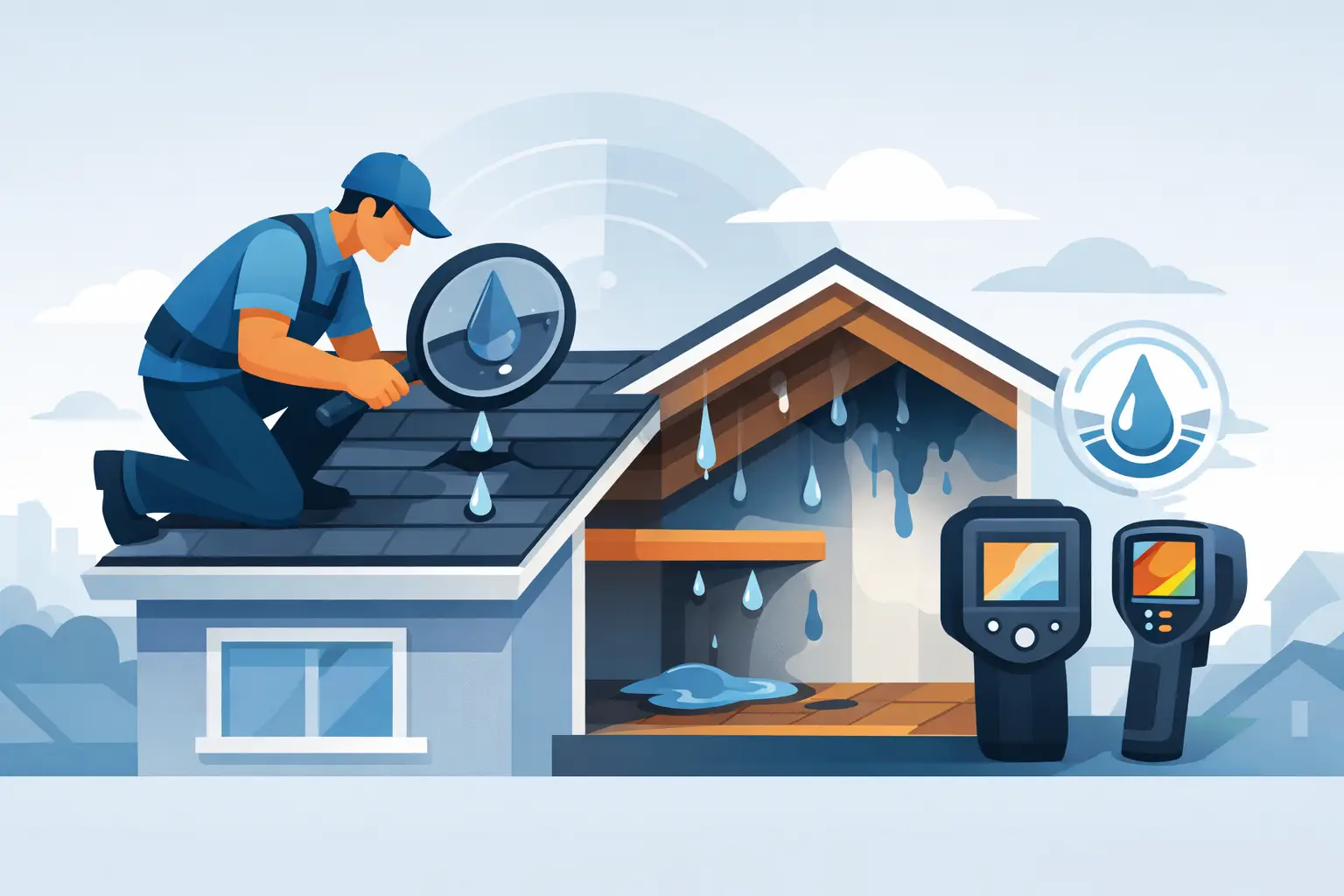 Roof Leak Repair Service that Find the Leak