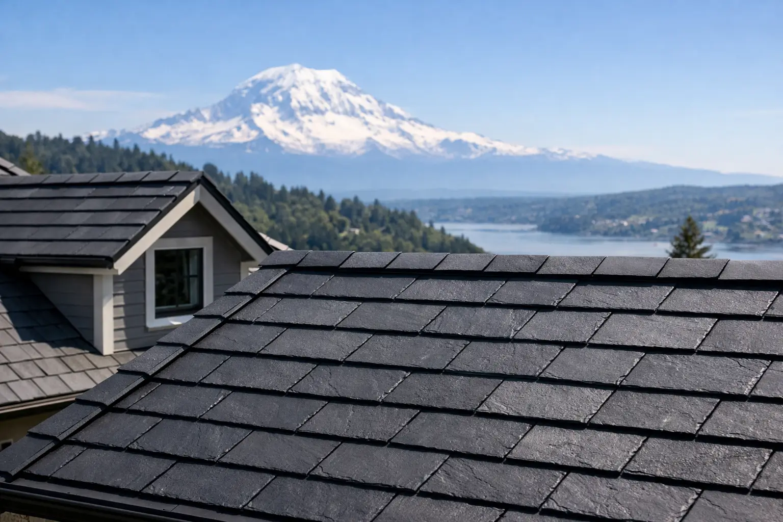 Synthetic Slate Roofing for Seattle Area Homes